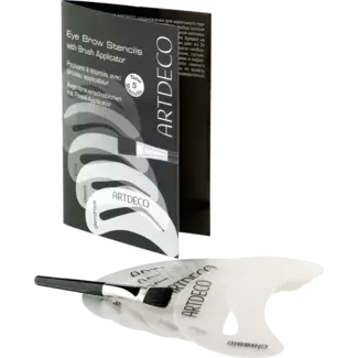 ARTDECO ARTDECO Augenbrauenschablone Wenkbrauwstencils En Kwastapplicator