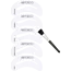 ARTDECO Augenbrauenschablone Wenkbrauwstencils En Kwastapplicator 1 St