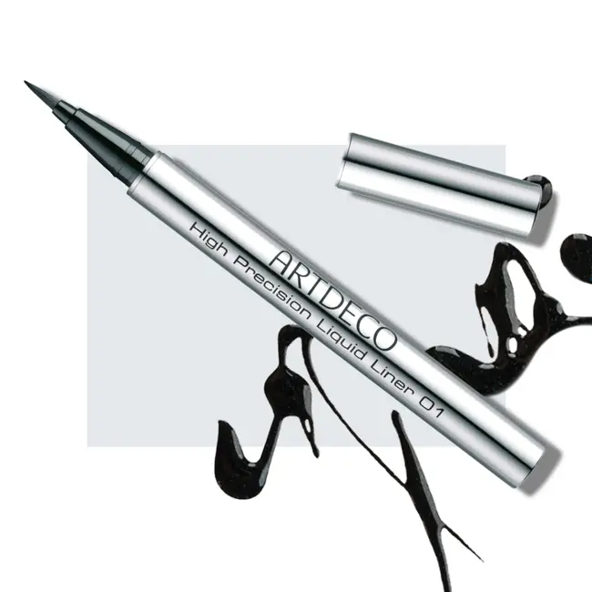 ARTDECO Vloeibare Eyeliner Hoge Precisie 01 Zwart 0.6 ml
