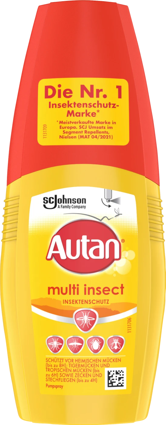 Autan Insectenbeschermings Spray Protection Plus Multi Insect 100 ml