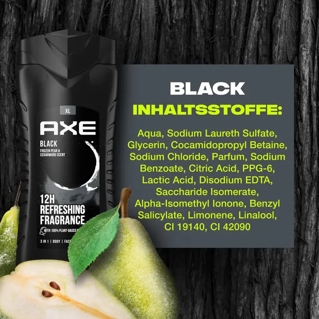 AXE Douchegel Black 400 ml