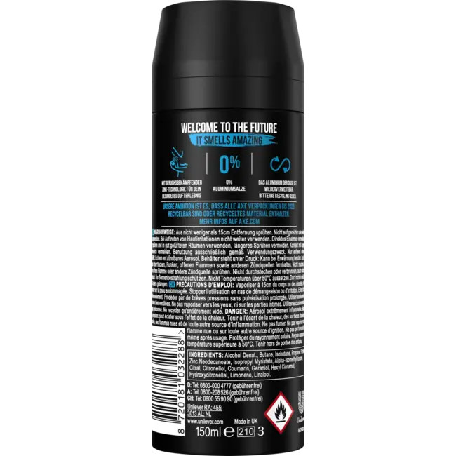 AXE Deospray Alaska 150 ml