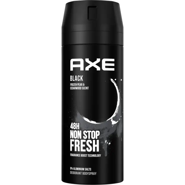 AXE Deospray Black Zonder Aluminium 150 ml