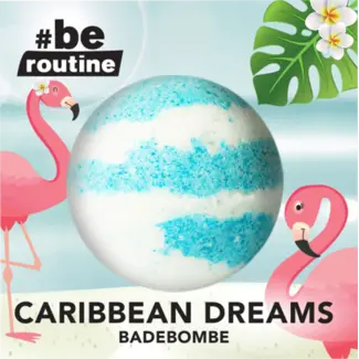 #be routine #be routine Bath Bomb Caribbean Dreams