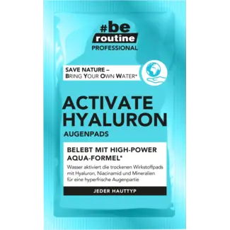 #be routine #be routine Eye Pads Activate Hyaluron (1 Paar)