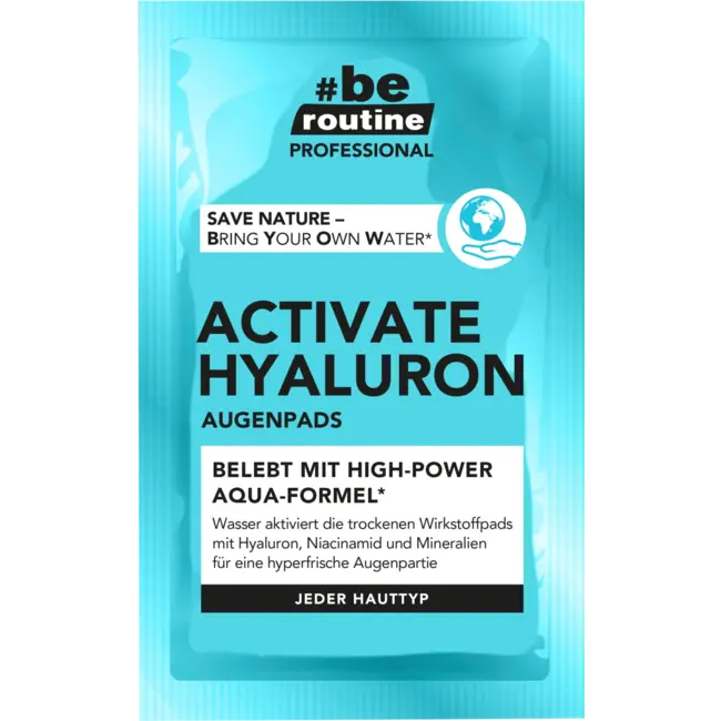 #be routine Eye Pads Activate Hyaluron (1 Paar) 2 St