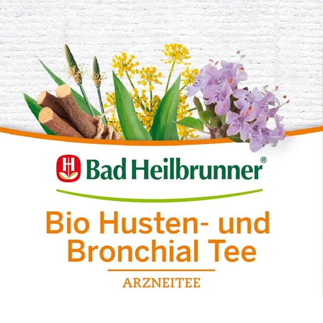 Bad Heilbrunner Medicinale Thee Hoest & Bronchiale Thee (12 Zakjes) 24 g