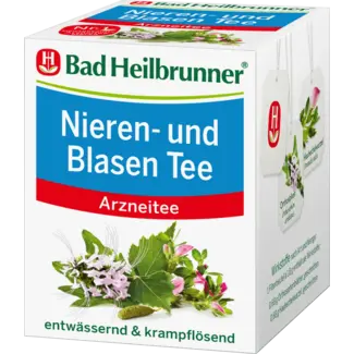 Bad Heilbrunner Bad Heilbrunner Medicijnthee Nier- & Blaasthee (8 Zakjes)