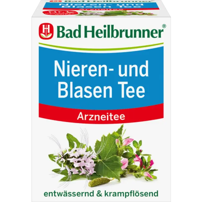 Bad Heilbrunner Medicijnthee Nier- & Blaasthee (8 Zakjes) 14.4 g