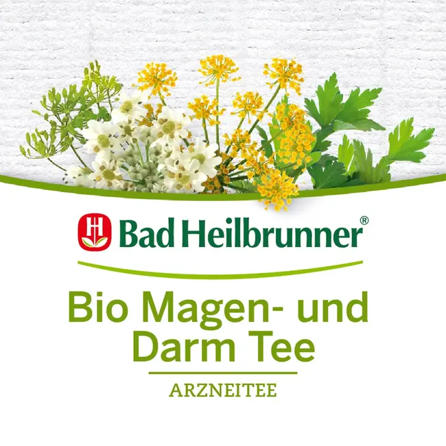 Bad Heilbrunner Medicijnthee Maag & Darm Thee (12 Zakjes) 30 g