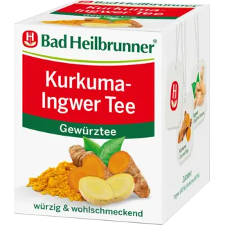 Bad Heilbrunner Bad Heilbrunner Kruidenthee Kurkuma Gember (8 Zakjes)