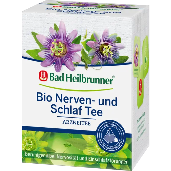 Bad Heilbrunner Medicijnthee Biologische Zenuw & Slaap Thee (12 Zakjes) 24 g