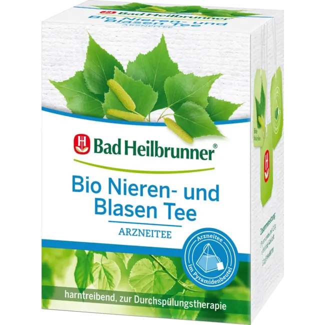 Bad Heilbrunner Medicijnthee Biologische Nier- & Blaasthee (12 Zakjes) 24 g