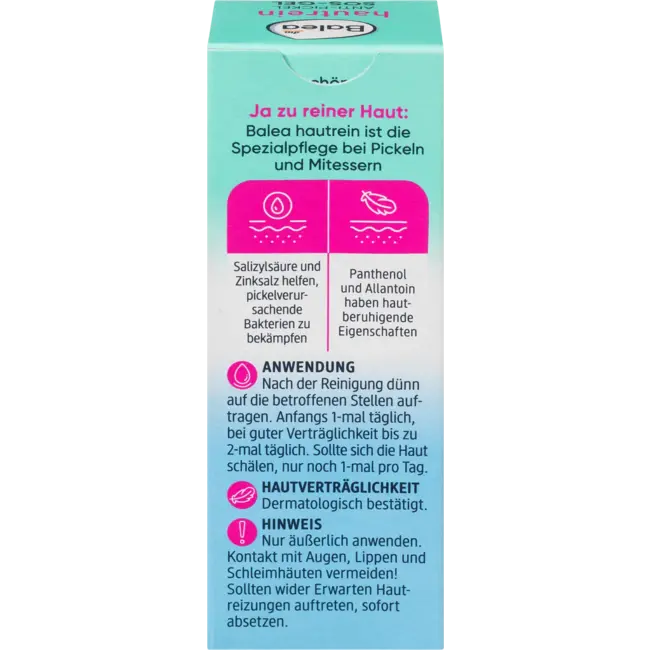 Balea Anti-puistje Sos-gel Huidrein 15 ml