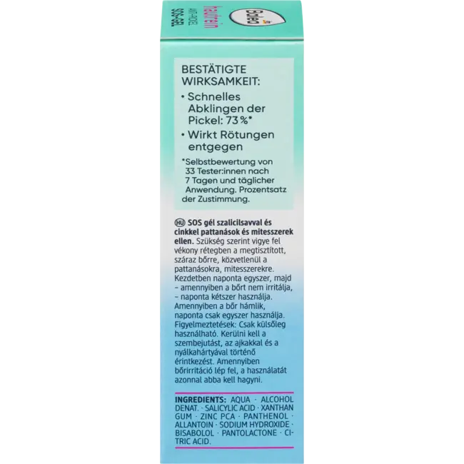 Balea Anti-puistje Sos-gel Huidrein 15 ml