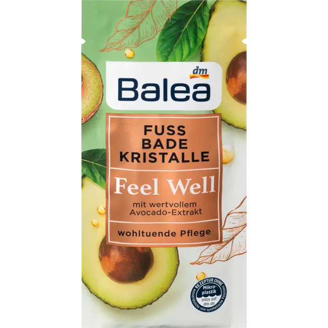 Balea Voetbadkristallen Feel Well 40 g