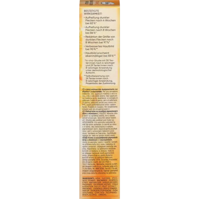 Balea Gezichtscrème Vitamine C Donkere Vlekken Bleekmiddel 50 ml