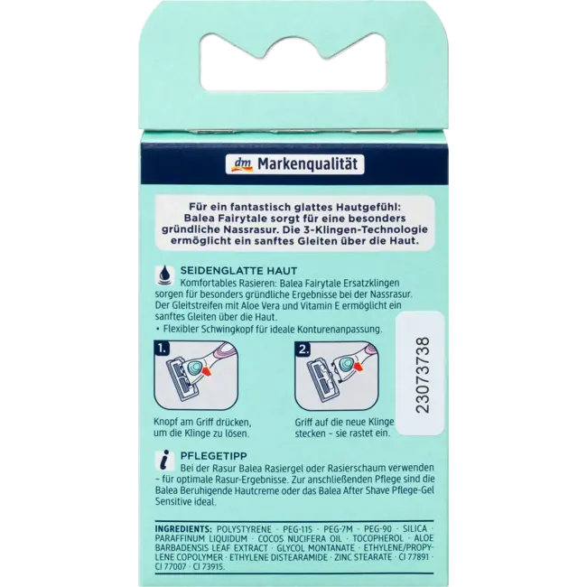 Balea Scheermesjes Sprookje 8 St