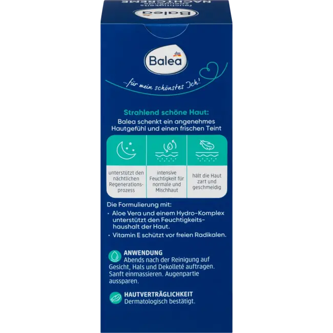 Balea Nachtcrème Hydraterend 50 ml