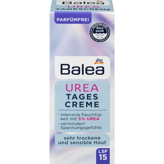 Balea Gezichtscrème 5% Urea SPF 15 50 ml