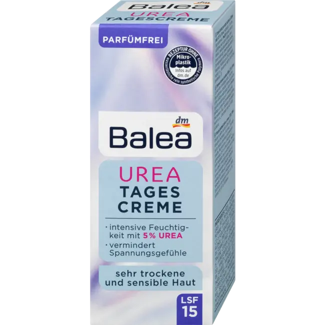 Balea Gezichtscrème 5% Urea SPF 15 50 ml