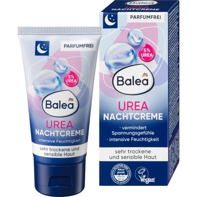 Balea Nachtcrème 5% Urea 50 ml