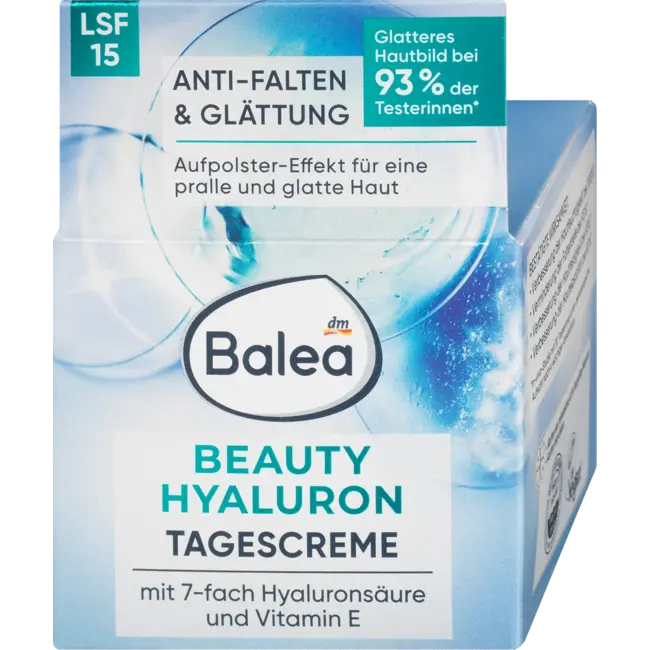 Balea Antirimpel Gezichtscrème Beauty Hyaluron SPF 15 50 ml