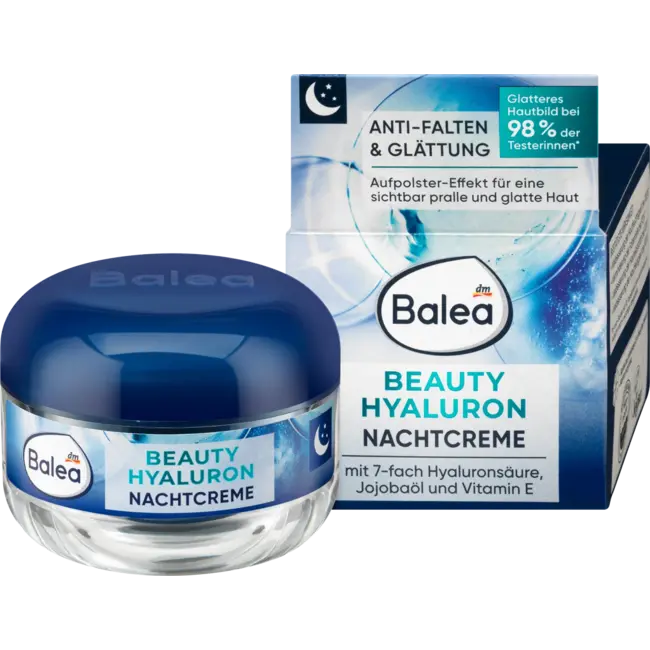 Balea Antirimpel Nachtcrème Beauty Hyaluron 50 ml