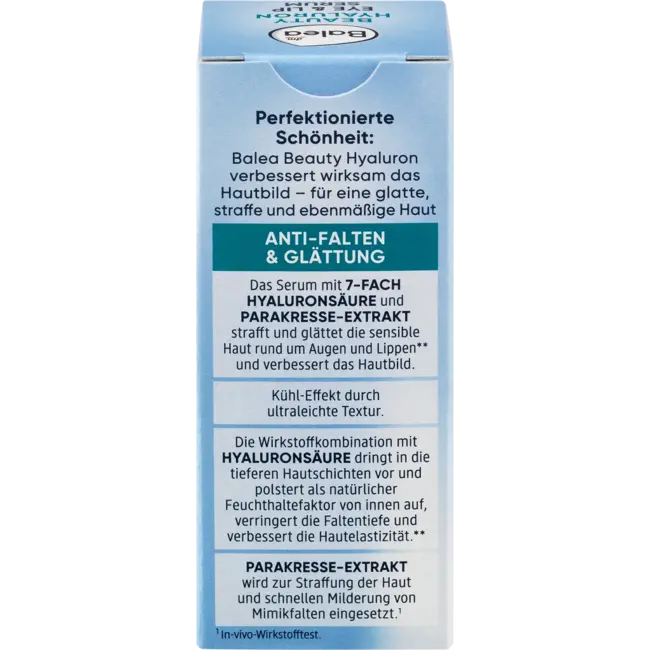 Balea Serum Beauty Hyaluron Eye & Lip 15 ml