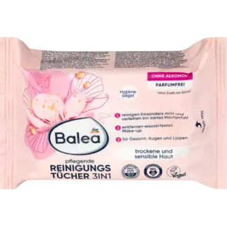 Balea Balea Make-updoekjes Verzorgend 3in1