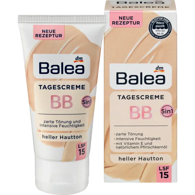 Balea BB Creme Lichte Huidskleur SPF 15 50 ml