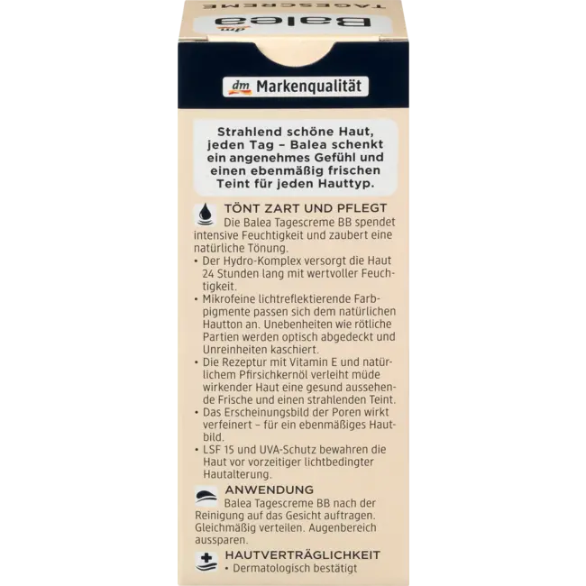 Balea BB Creme Lichte Huidskleur SPF 15 50 ml