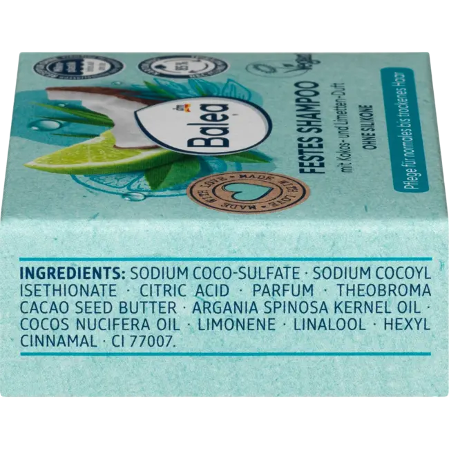 Balea Vaste Shampoo Kokos-limoen 60 g