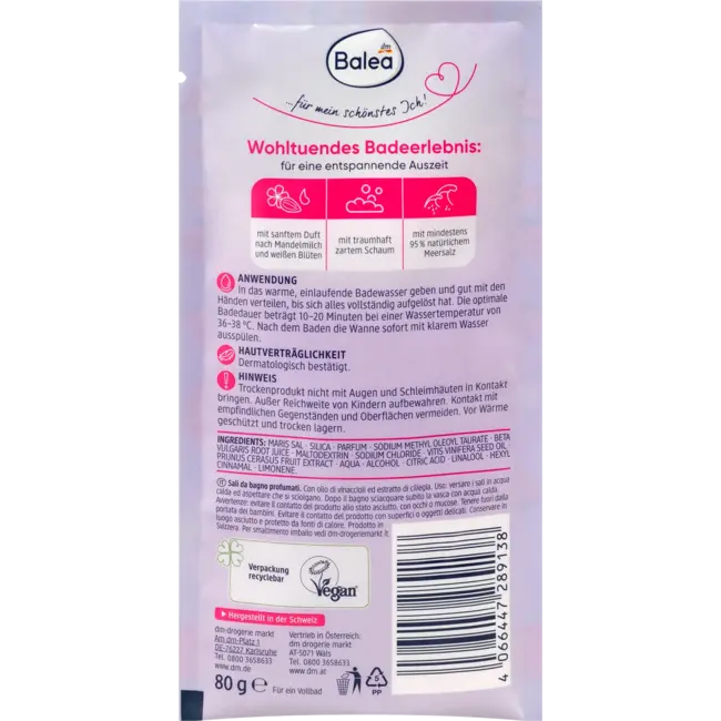 Balea Badzout Voor Jou 80 g