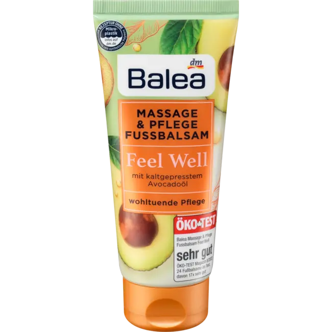 Balea Voetcrème Massage- En Voetverzorgingsbalsem Feel Well 100 ml