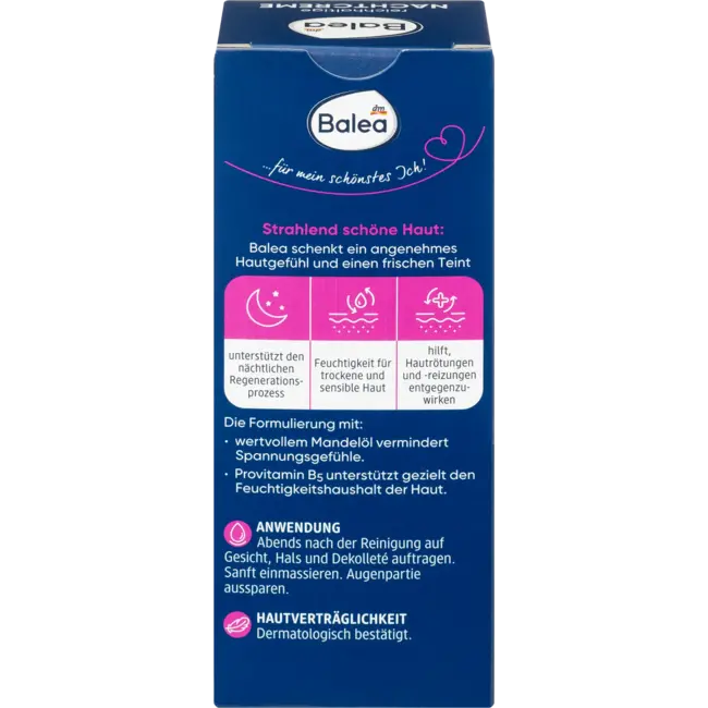 Balea Nachtcrème Amandelolie 50 ml