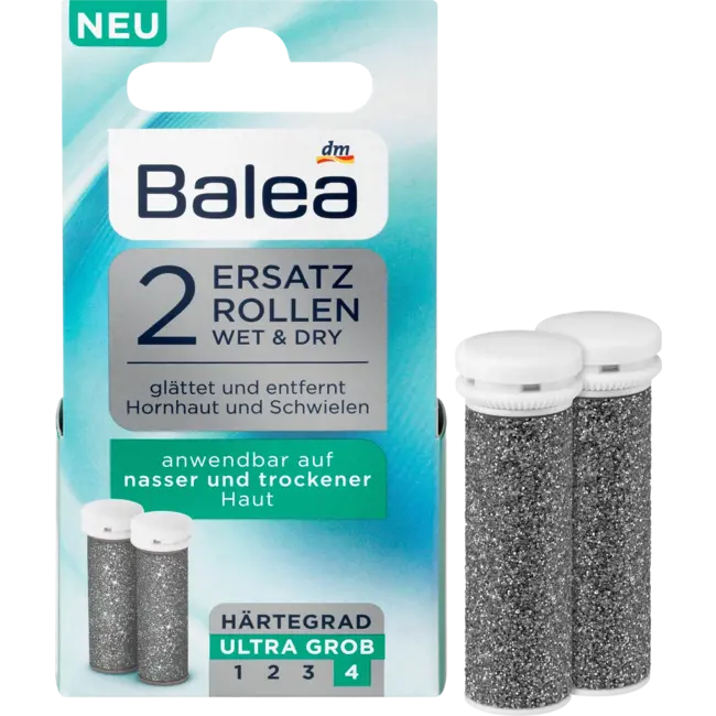 Balea Reserverollen Eeltverwijderaar (niveau 4) Ultra Grof 2 St