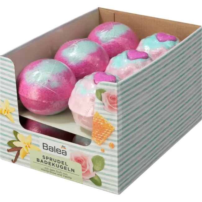 Balea Balea Bubbelbad Bal Honing-roos/vanille 170 g