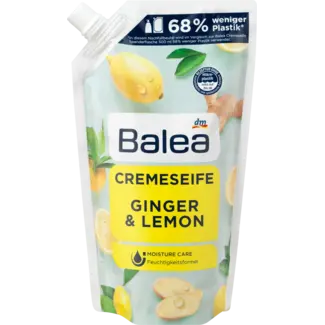 Balea Balea Crèmezeep Ginger & Lemon Navulverpakking
