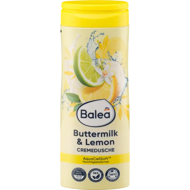 Balea Douchecrème Buttermilk & Lemon 300 ml