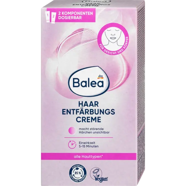 Balea Haar Ontkleurende Crème 100 ml