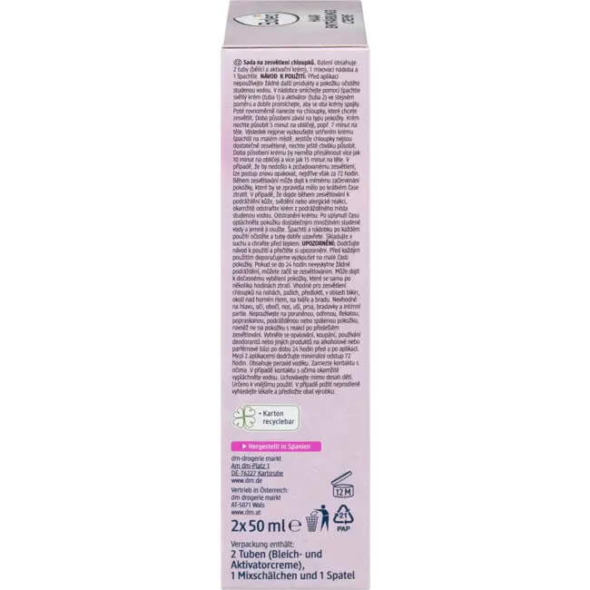 Balea Haar Ontkleurende Crème 100 ml