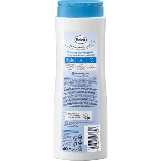 Balea Family Douchegel Frisse Energie 500 ml
