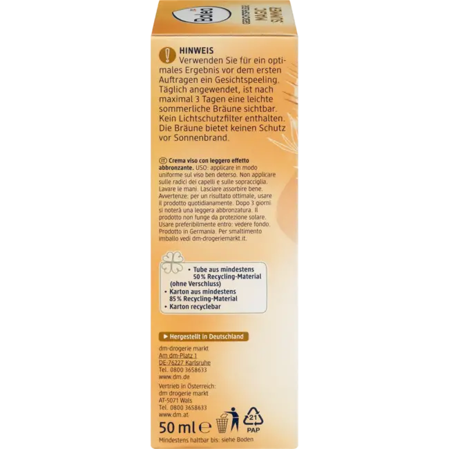 Balea Gezichtscrème Magic Summer 50 ml