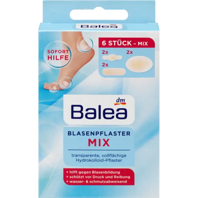 Balea Blarenpleisters Mix 6 St
