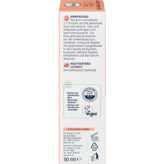 Balea Beauty Expert Calming Serum 30 ml