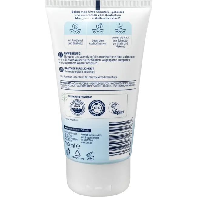 Balea MED Wasgel Ultra Sensitive 150 ml