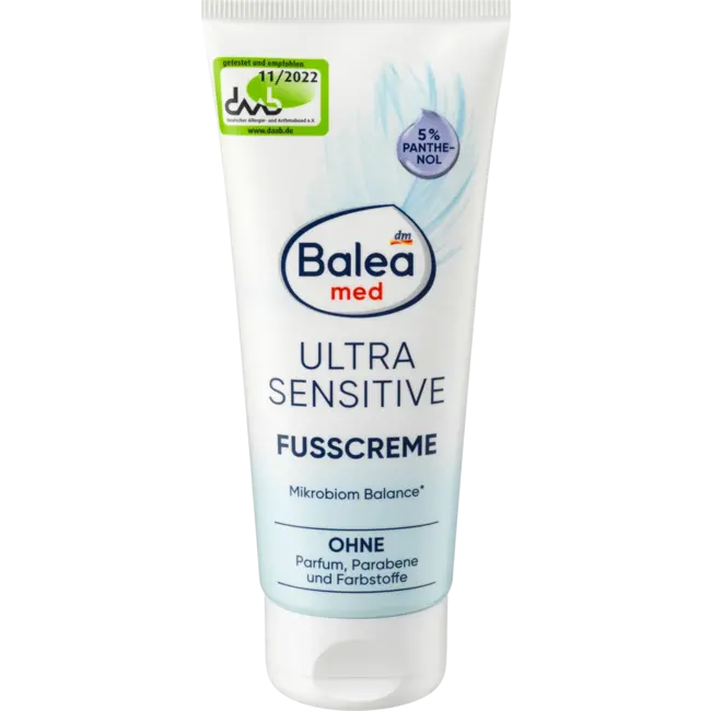 Balea MED Voetcrème Ultra Sensitive 100 ml