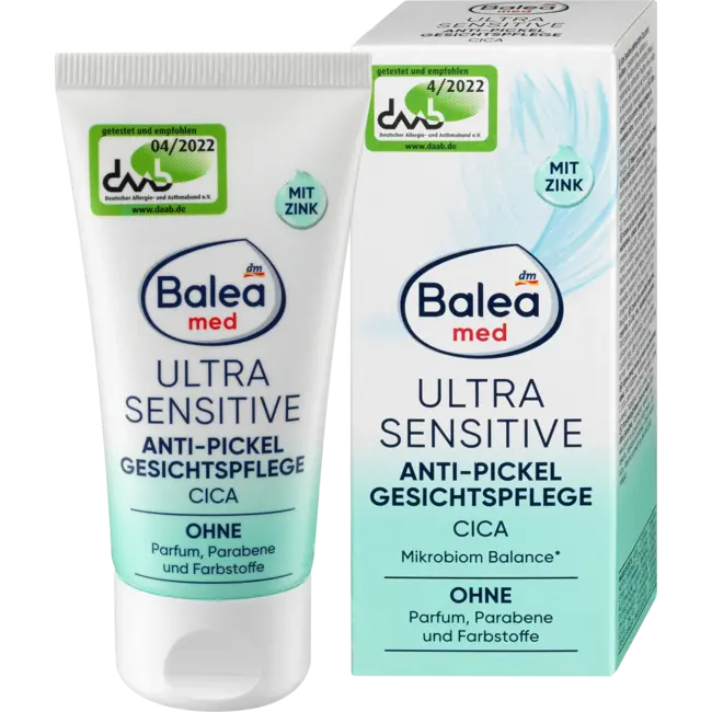 Balea MED Anti-puist Gezichtsverzorging Cica Ultra Sensitive 50 ml