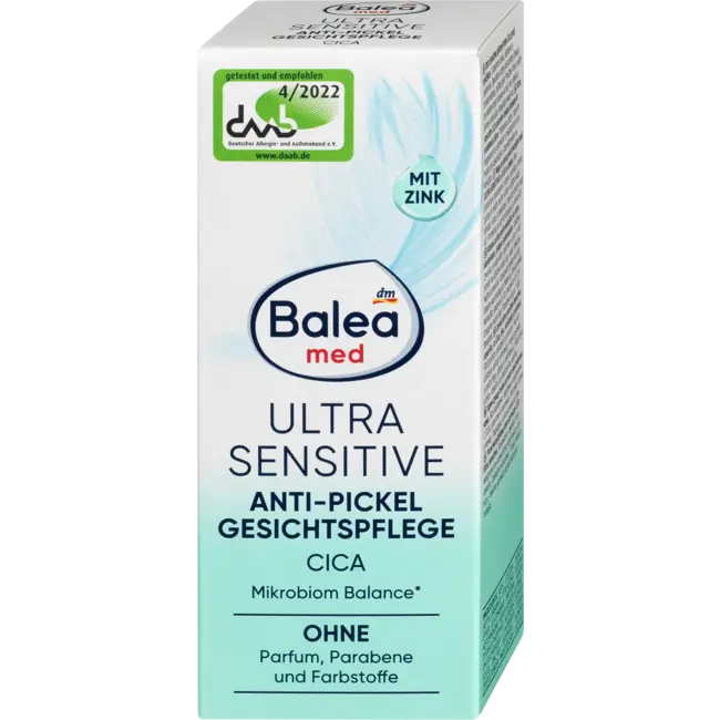 Balea MED Anti-puist Gezichtsverzorging Cica Ultra Sensitive 50 ml